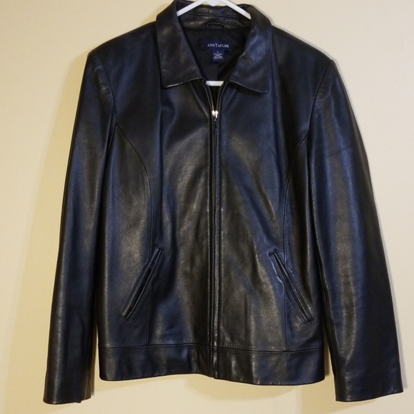 Ann Taylor Jackets & Blazers - Ann Taylor Buttery Soft Leather Jacket